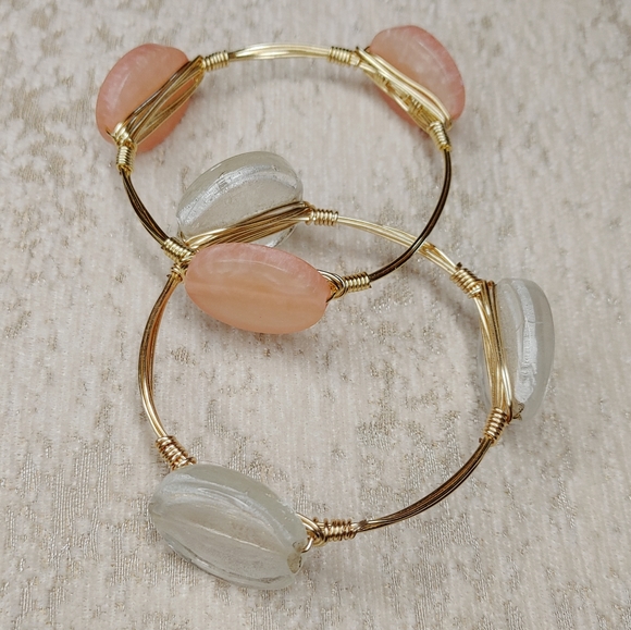 Handmade Jewelry - HANDMADE WIRE WRAPPED BANGLES